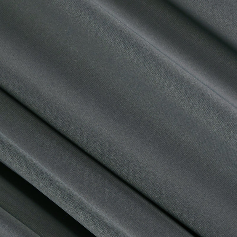 Charcoal ITY Polyester Spandex Knit Fabric