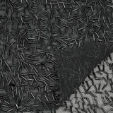 Beaded Stretch Mesh Fabric