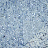 Dazzle Beaded Stretch Mesh Polyester Spandex Fabric - Beaded Mesh, 51/52" Width, 2-Way Stretch, 1 Yard