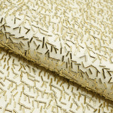 Beaded Stretch Mesh Fabric