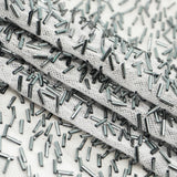 Beaded Stretch Mesh Fabric