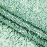 Beaded Stretch Mesh Fabric
