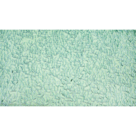 Dazzle Beaded Stretch Mesh Polyester Spandex Fabric - Beaded Mesh, 51/52" Width, 2-Way Stretch, 1 Yard