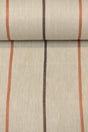 Linen Herringbone Yarn-Dyed Stripe Fabric