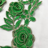 3D Floral Embroidered Lace Applique