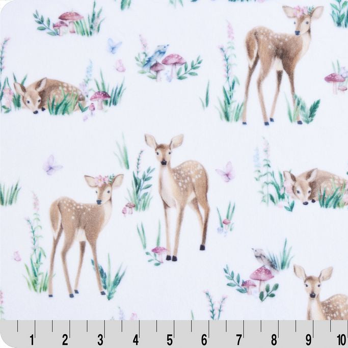 Digital Cuddle Fabric Multi Fawn Of You 58-60"