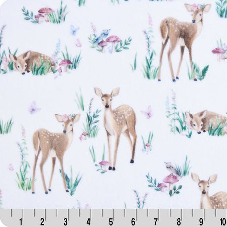 Digital Cuddle Fabric Multi Fawn Of You 58-60"