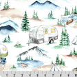 Cuddle Fabric Digital Multi Trailer Trails 58-60