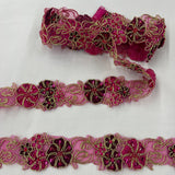 Beaded Corded Lace Trim 1.5" Wide