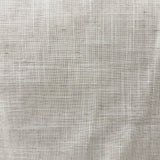Declan Sheer Polyester Linen Fabric - Ivory Solid Sheer, 118" Width (1 Yard)