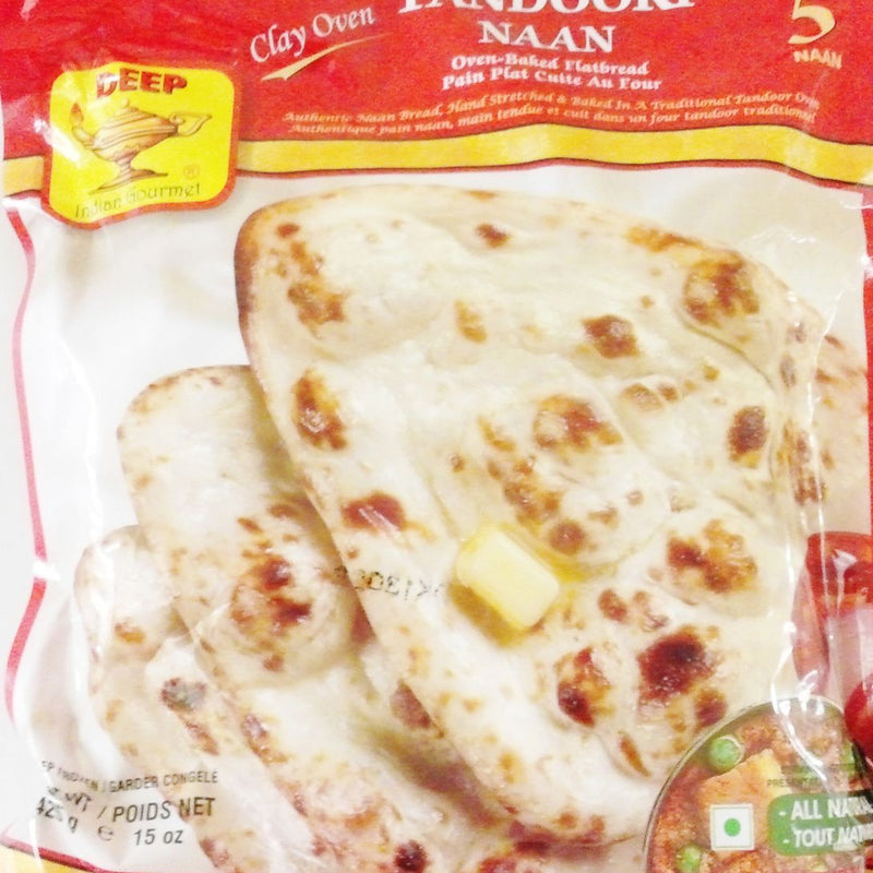 Deep Tandoori Naan 5 Pcs
