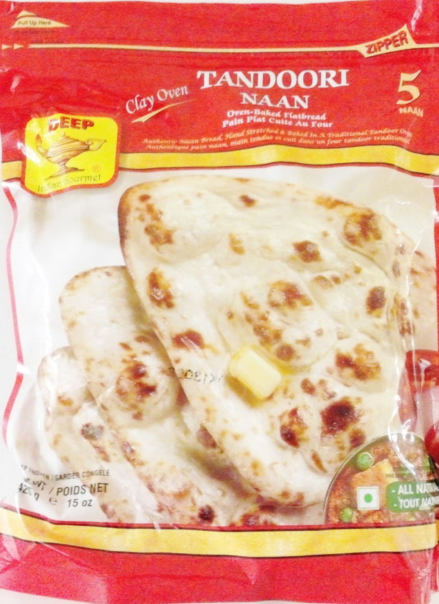 Deep Tandoori Naan 5 Pcs