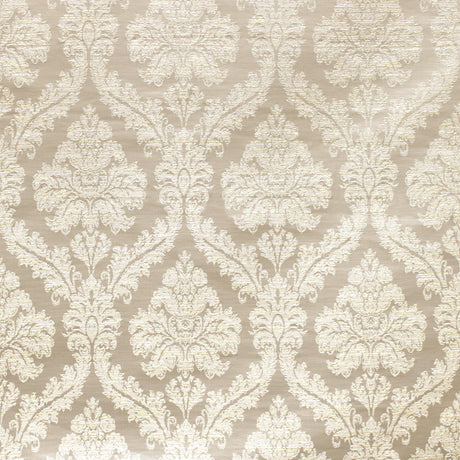 Delano Traditional Damask Polyester Fabric - Damask Floral Pattern, 57" Width (1 Yard)