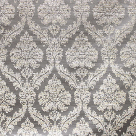 Delano Traditional Damask Polyester Fabric - Damask Floral Pattern, 57" Width (1 Yard)