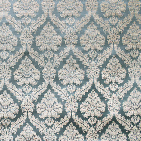 Delano Traditional Damask Polyester Fabric - Damask Floral Pattern, 57" Width (1 Yard)