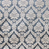 Delano Traditional Damask Polyester Fabric - Damask Floral Pattern, 57" Width (1 Yard)