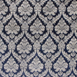 Delano Traditional Damask Polyester Fabric - Damask Floral Pattern, 57" Width (1 Yard)