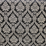 Delano Traditional Damask Polyester Fabric - Damask Floral Pattern, 57" Width (1 Yard)