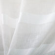 Delmar Sheer Polyester Fabric - Striped Zig Zag, 110" Width (1 Yard)