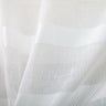 Delmar Sheer Polyester Fabric - Striped Zig Zag, 110" Width (1 Yard)