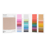 Deluxe Nylon Spandex Lurex Fabric - Color Card, 25 Colors (1 Swatch Card)