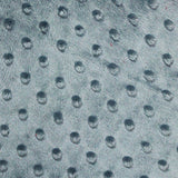 Minky Dimple Dot Faux Fur Fabric - 100 Percent Polyester, Embossed Dimple Dot, 60" Width (1 Yard)