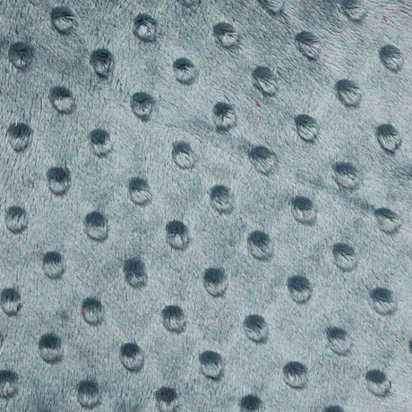 Minky Dimple Dot Faux Fur Fabric - 100 Percent Polyester, Embossed Dimple Dot, 60" Width (1 Yard)