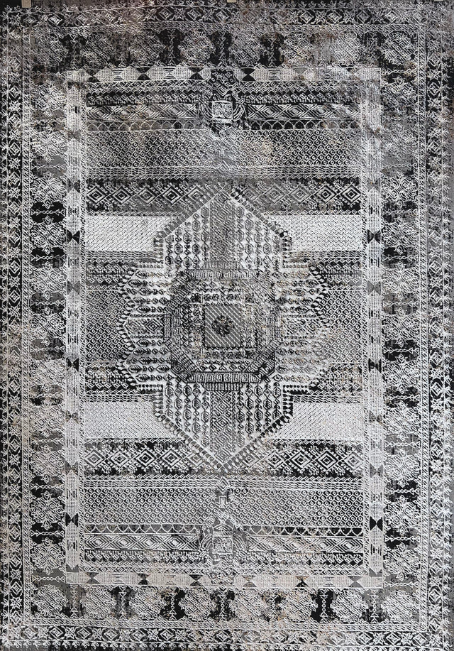 Chromatic Elegance Polypropylene Polyester Area Rug - Shifting Hues Flat Weave, 5' 4" X 7' 8", 8' X 11" (1 Piece)