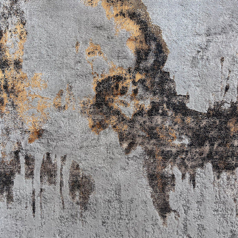 DEV308 Area Rug - Color-Shifting Flat Weave, 60% Polypropylene 40% Polyester, Made In Turkey (5' 4" X 7' 8")