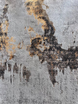 DEV308 Area Rug - Color-Shifting Flat Weave, 60% Polypropylene 40% Polyester, Made In Turkey (5' 4" X 7' 8")