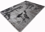 DEV309 Polypropylene Polyester Area Rug - Color Shifting Flat Weave, 5' 4" X 7' 8", 8' X 11" (1 Unit)
