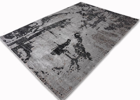 DEV309 Polypropylene Polyester Area Rug - Color Shifting Flat Weave, 5' 4" X 7' 8", 8' X 11" (1 Unit)