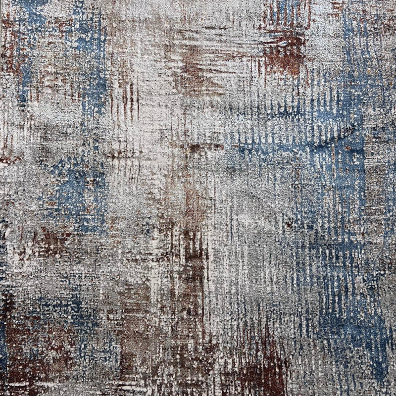 DEV312 Polypropylene Polyester Area Rug - Color Shifting Flat Weave, Made In Turkey (3 Sizes)