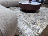 DEV303 Polypropylene Polyester Area Rug - Color-Shifting Flat Weave, 5' 4" X 7' 8", 8' X 11", 10' X 13" (1 Unit)