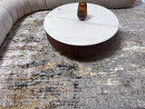 DEV303 Polypropylene Polyester Area Rug - Color-Shifting Flat Weave, 5' 4" X 7' 8", 8' X 11", 10' X 13" (1 Unit)