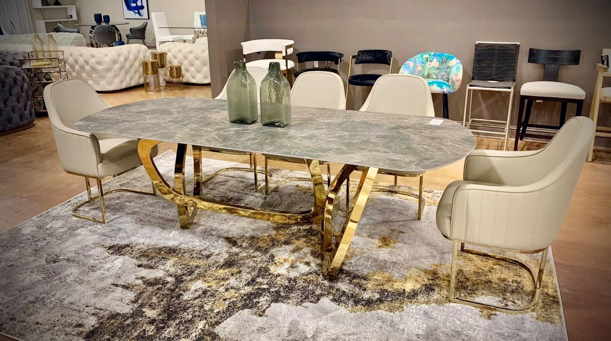DEV308 Area Rug - Color-Shifting Flat Weave, 60% Polypropylene 40% Polyester, Made In Turkey (5' 4" X 7' 8")