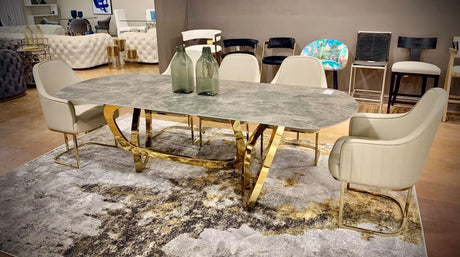 DEV308 Area Rug - Color-Shifting Flat Weave, 60% Polypropylene 40% Polyester, Made In Turkey (5' 4" X 7' 8")