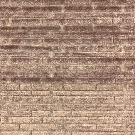 Dezi Fabric Textured Chenille Fabric - Textured Solid Brick-Like, 56" Width (1 Yard)