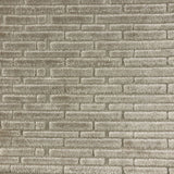 Dezi Fabric Textured Chenille Fabric - Textured Solid Brick-Like, 56" Width (1 Yard)
