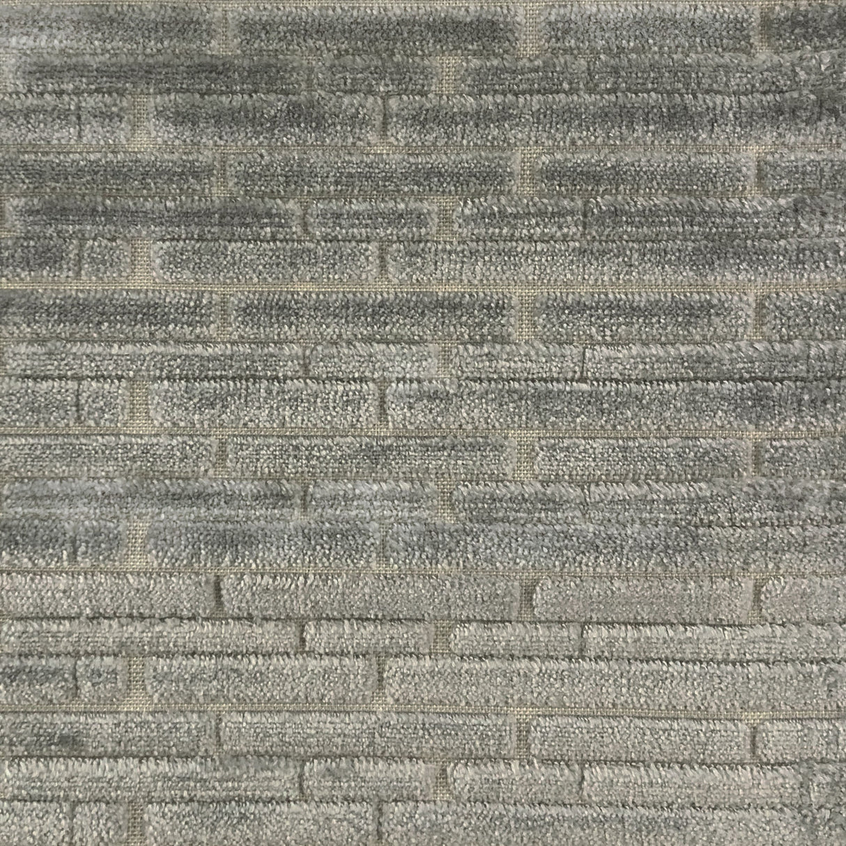 Dezi Fabric Textured Chenille Fabric - Textured Solid Brick-Like, 56" Width (1 Yard)