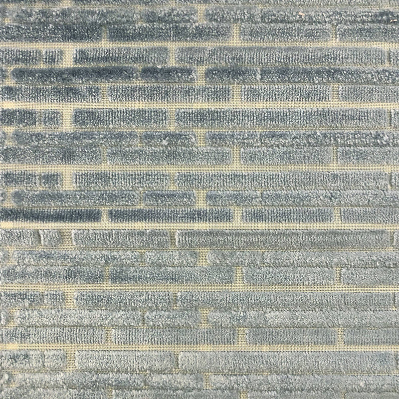Dezi Fabric Textured Chenille Fabric - Textured Solid Brick-Like, 56" Width (1 Yard)