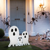 Halloween Pre-Lit Ghost Trio Outdoor Decoration with LED Lights (Plug-In)