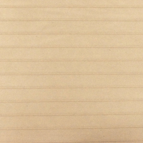 1 Yard Cream Beige Stripe Stretch Interlock Knit Fabric 60 Inches Width