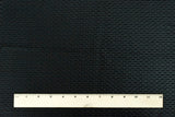 1 Yard Pearl Black 3D Mesh Stretch Yoga Activewear Fabric For Blouses And Dancewear 58 Inches Width