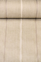 1 Yard Elegant Flax Herringbone Stripe Linen Natural Apparel Fabric 54" Width