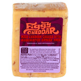 Figgy Cheddar Cheese – Sweet Savory Gourmet Flavored Cheese