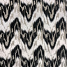 Diamo Cut Velvet Fabric - Abstract Ikat Pattern, 55" Width (1 Yard)