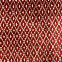 Diego Fabric Cut Velvet Fabric - Diamond Shaped Geometric Pattern, 55" Width (1 Yard)