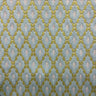 Diego Fabric Cut Velvet Fabric - Diamond Shaped Geometric Pattern, 55" Width (1 Yard)