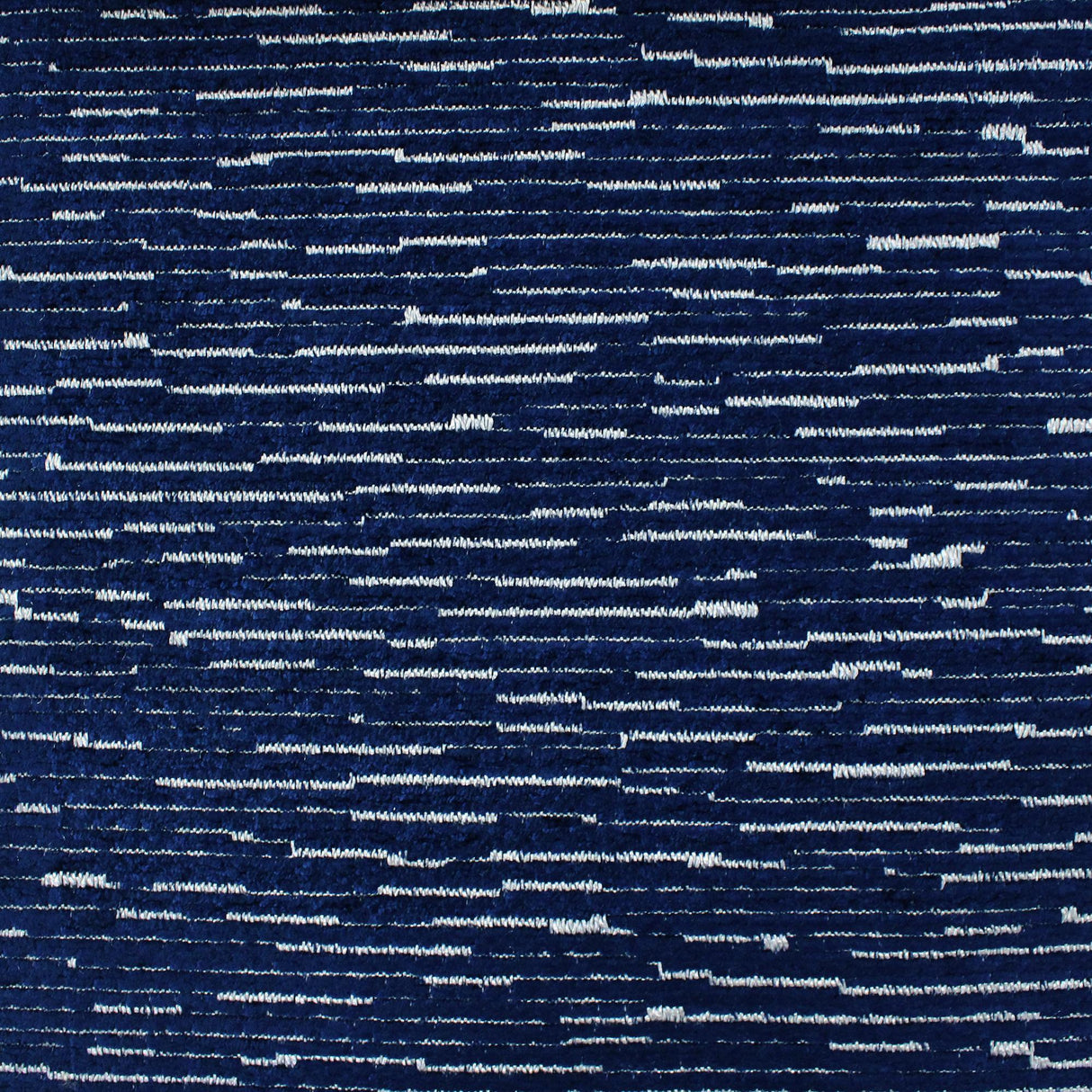 Dima Chenille Jacquard Fabric - Horizontal Striped, 55" Width (1 Yard)